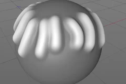 Sculpt using a Displacer